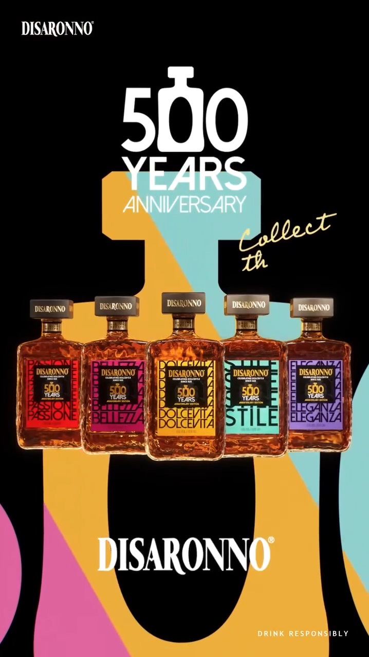 Amaretto Disaronno 28º Ed 500 Años 700cc (PASSIONE)