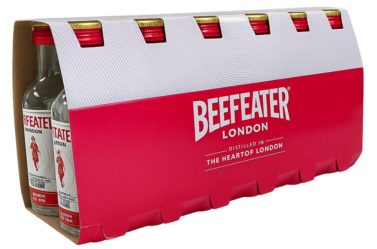 Promo x12 Gin Beefeater 50cc (MINIATURA VIDRIO)