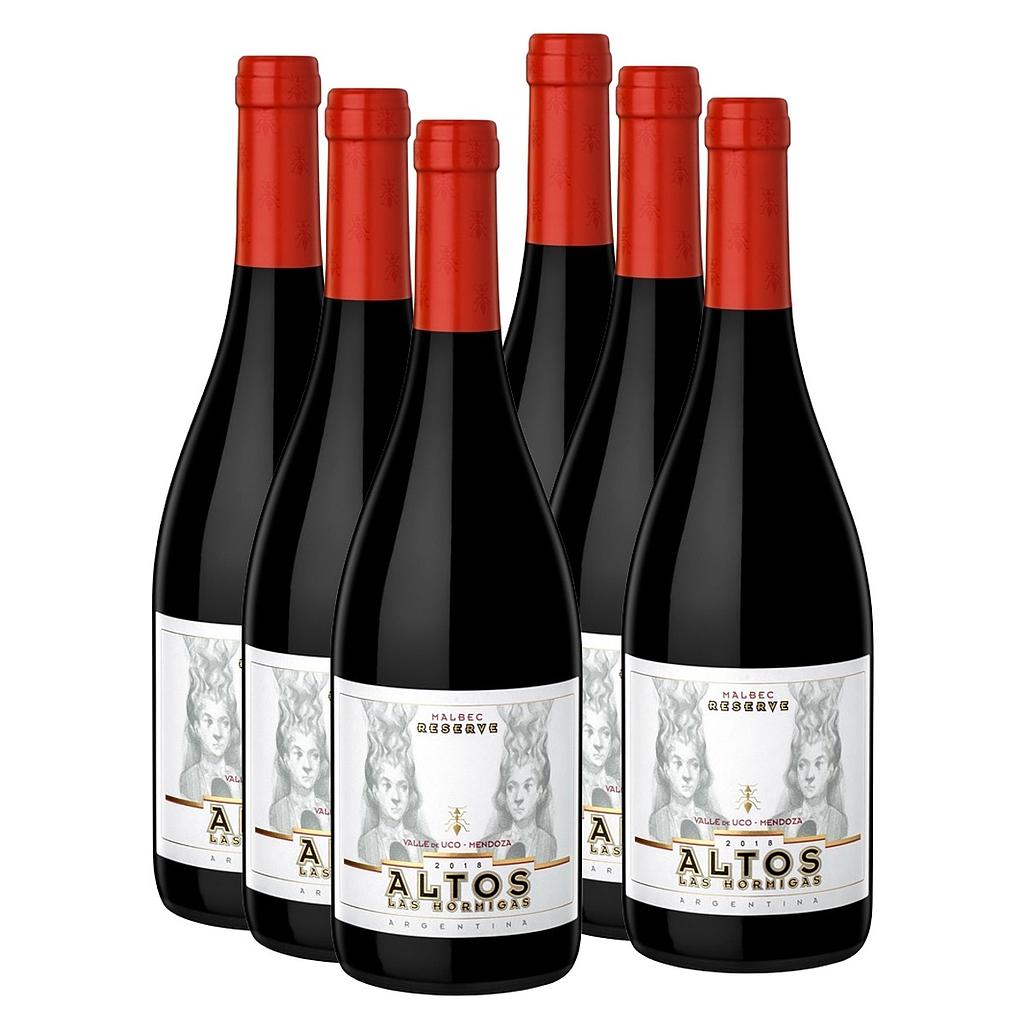 [2943] Promo 5+1 Altos Las Hormigas Reserva Malbec 750cc