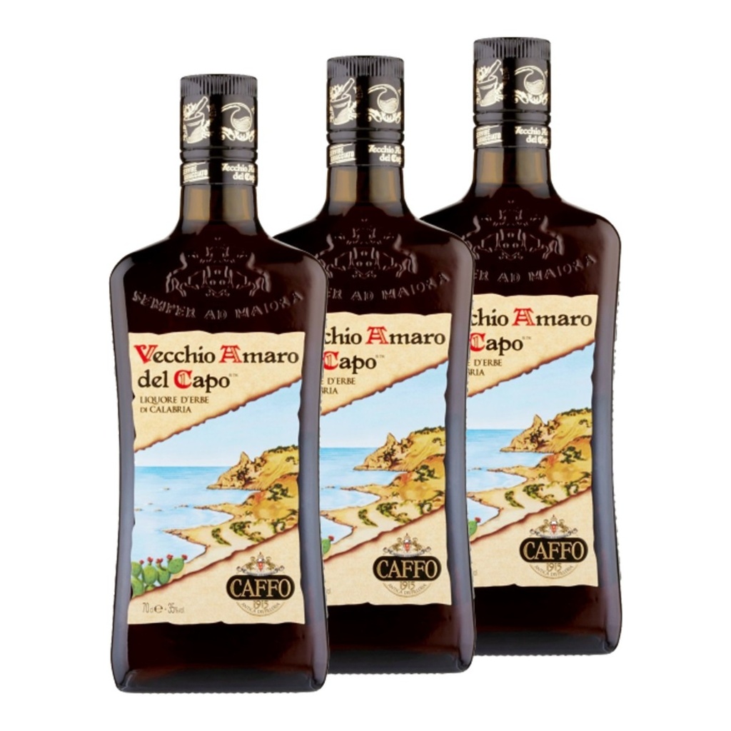 [3072] Promo x3 Vecchio Amaro del Capo 35º 700cc