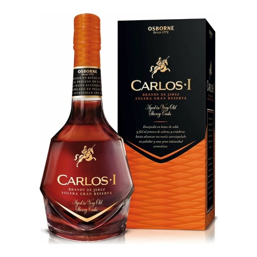 [3232] Brandy de Jerez Carlos I 40º 700cc