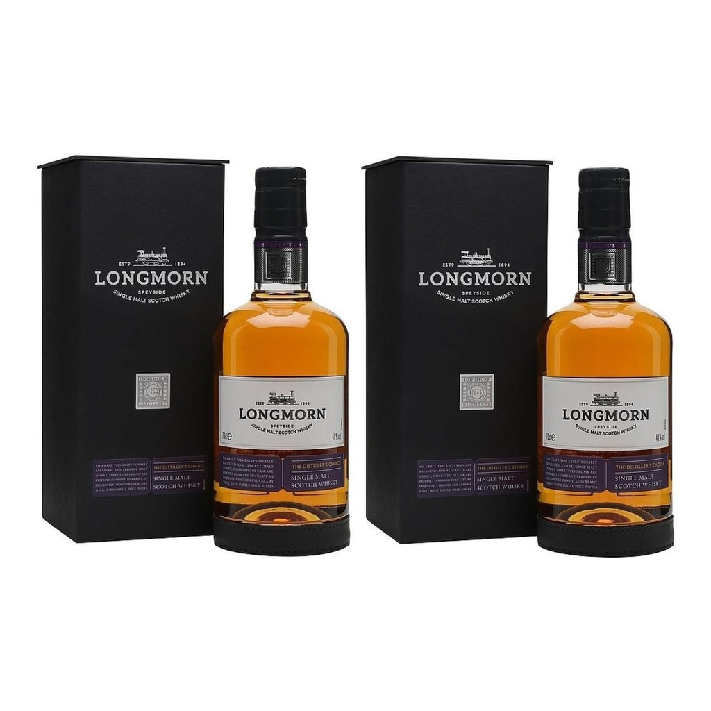 [SO4283] Promo x2 Longmorn Single Malt 1x700cc