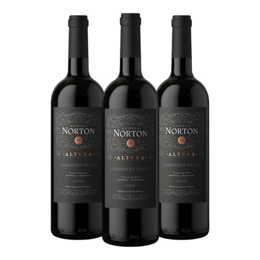 [4555] Promo x3 Norton Altura Cabernet Franc 750cc 16.66% Off