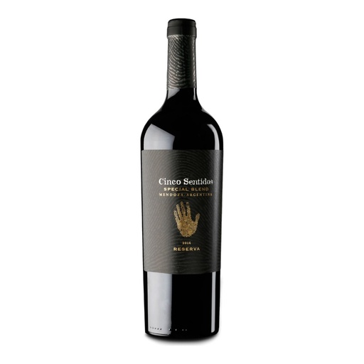 [4934] Cinco Sentidos Special Blend Malbec-Ancellotta 750cc