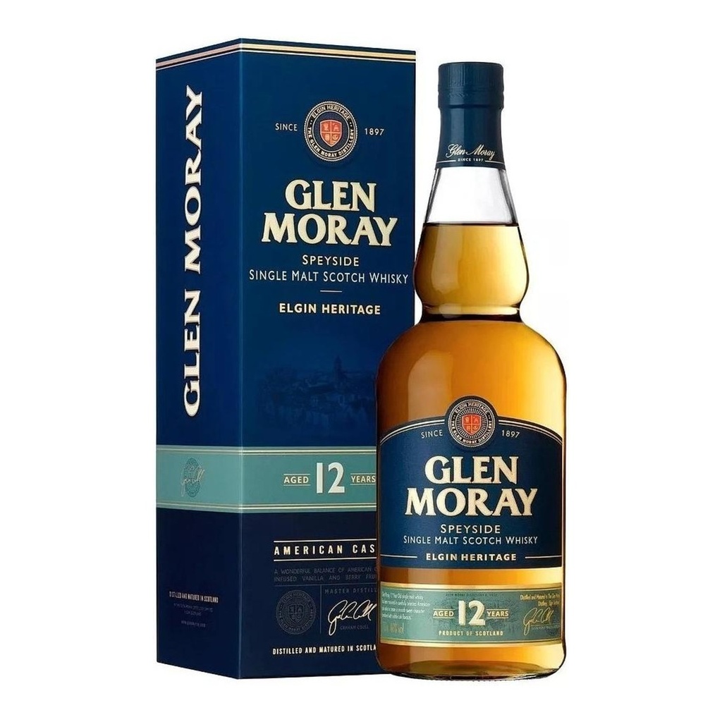 Whisky Glen Moray Elgin Heritage 12 yo 40º 1x700cc