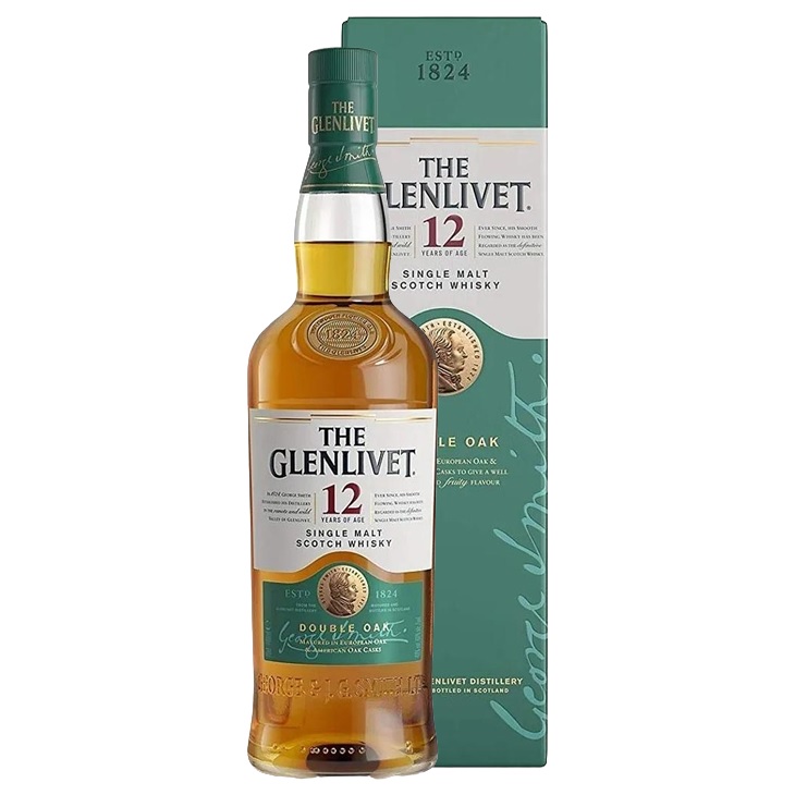 Whisky The Glenlivet 12 yo 40º Estuche 1x700cc