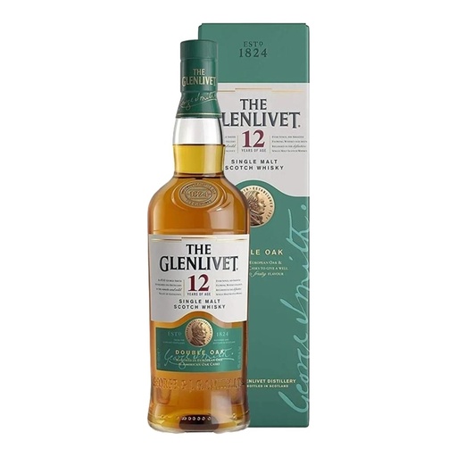 [512] Whisky The Glenlivet 12 yo 40º Estuche 1x700cc