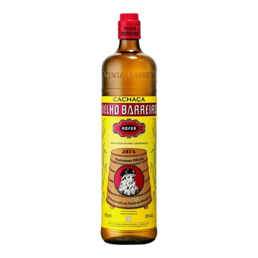 [20] Cachaca Velho Barreiro 39º 910cc