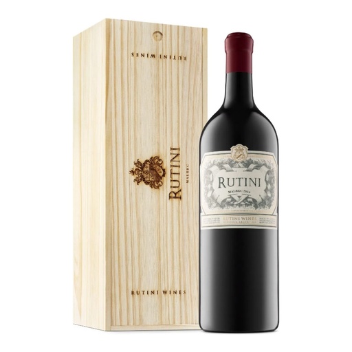 [1773] Rutini Malbec Caja Madera 1x3000cc