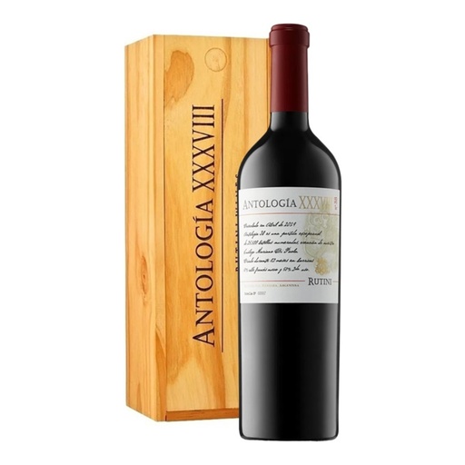 [2123] Rutini Antologia XXXVIII Estuche Madera 1x750cc (38)