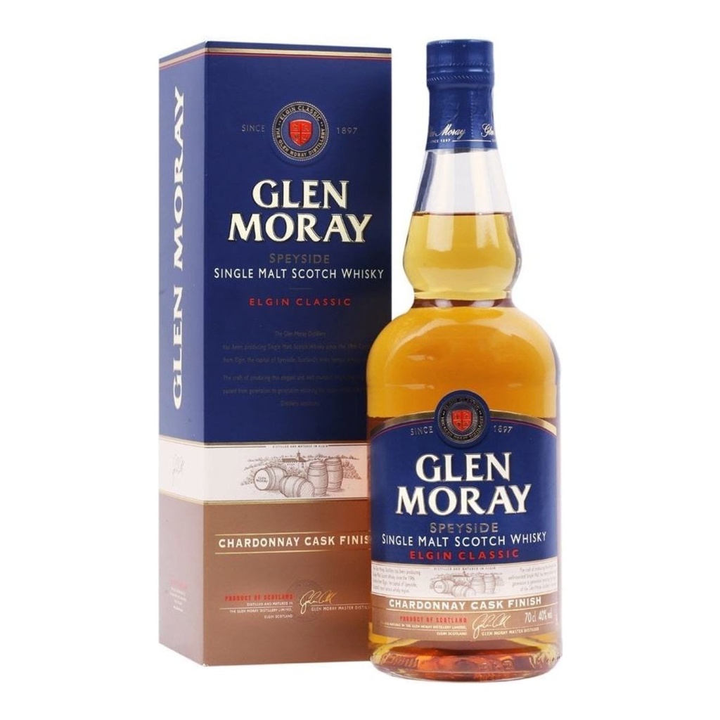 Whisky Glen Moray Chardonnay Cask Finish 40º 1x700cc