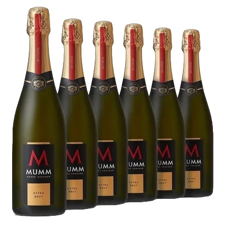 [SO3445] Promo x6 Mumm Cuvee Extra Brut 750cc