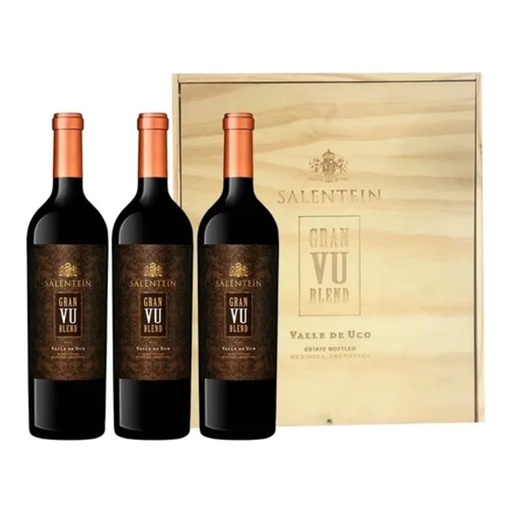 [2341] Promo Salentein Gran VU Estuche 3x750cc