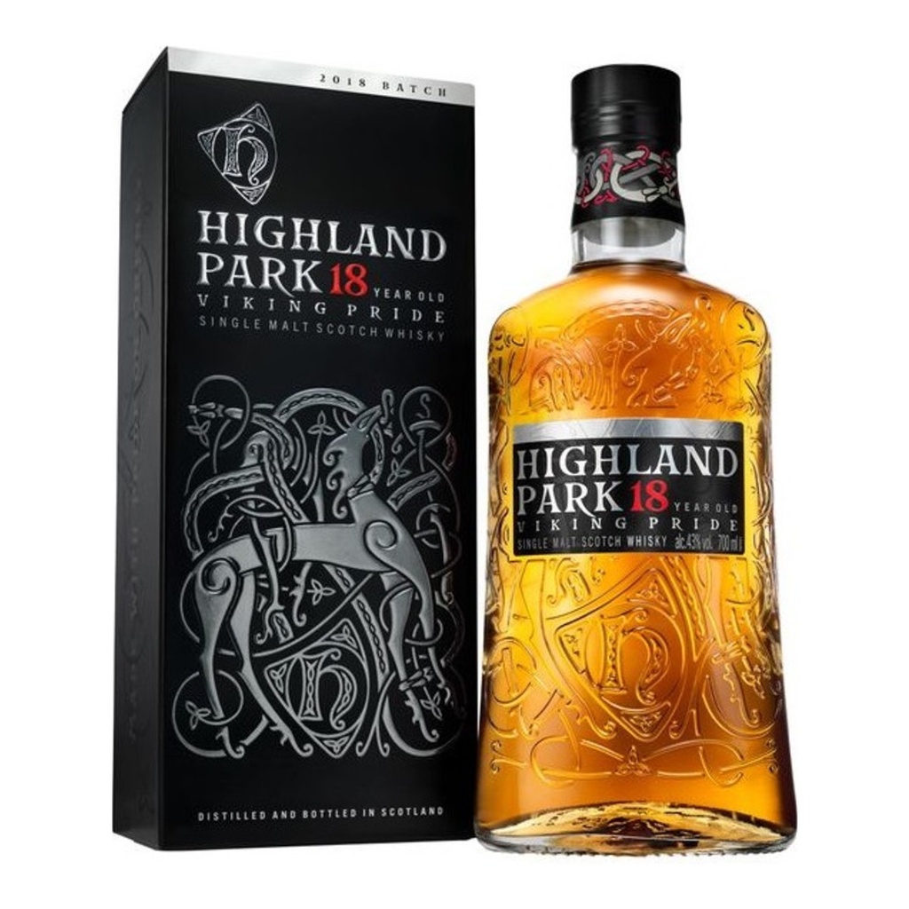 Whisky Highland Park 18 yo 43º 1x700cc