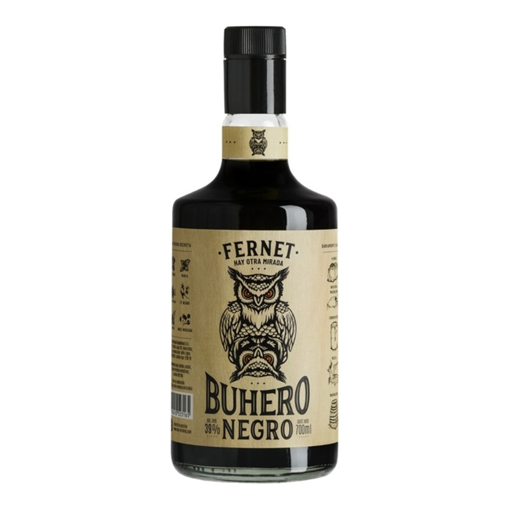 [2514] Fernet Buhero Negro 39º 700cc
