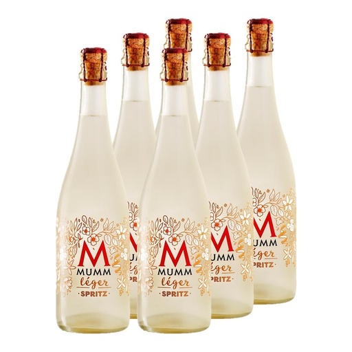 [2752] Promo x6 Mumm Leger Spritz 7.7º 750cc