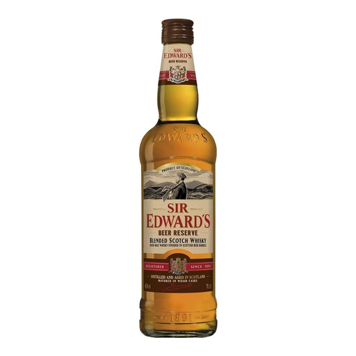 [2772] Whisky Sir Edwards Beer Reserve 40º 700cc