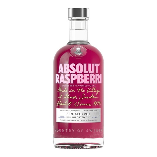 [2950] Vodka Absolut Raspberri 700cc