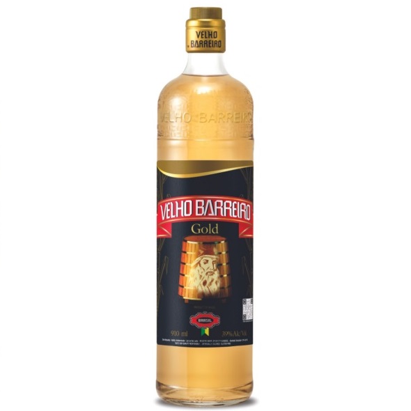 [2985] Cachaca Velho Barreiro ORO 39º 910cc