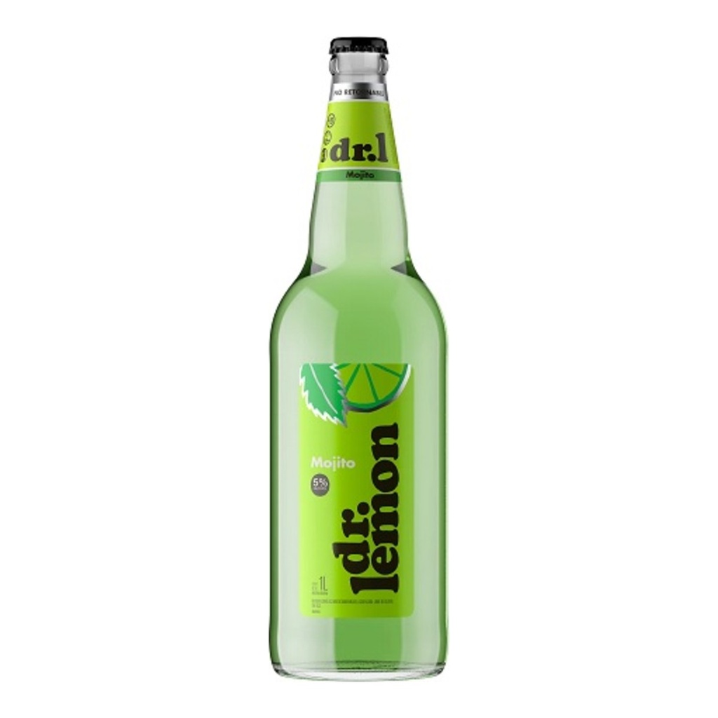[3045] Dr Lemon Vodka Mojito 5% 1000cc SIN TACC