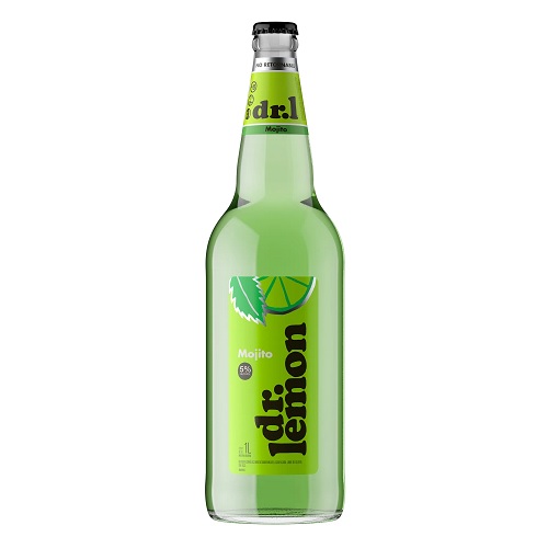 [3045] Dr Lemon Vodka Mojito 5% 1000cc SIN TACC