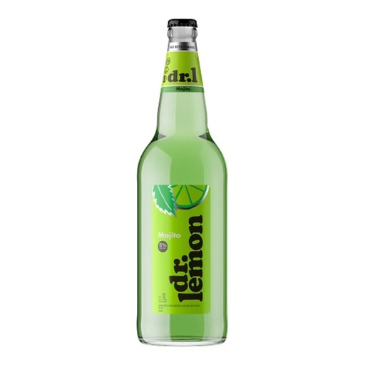 [3045] Dr Lemon Vodka Mojito 5% 1000cc SIN TACC