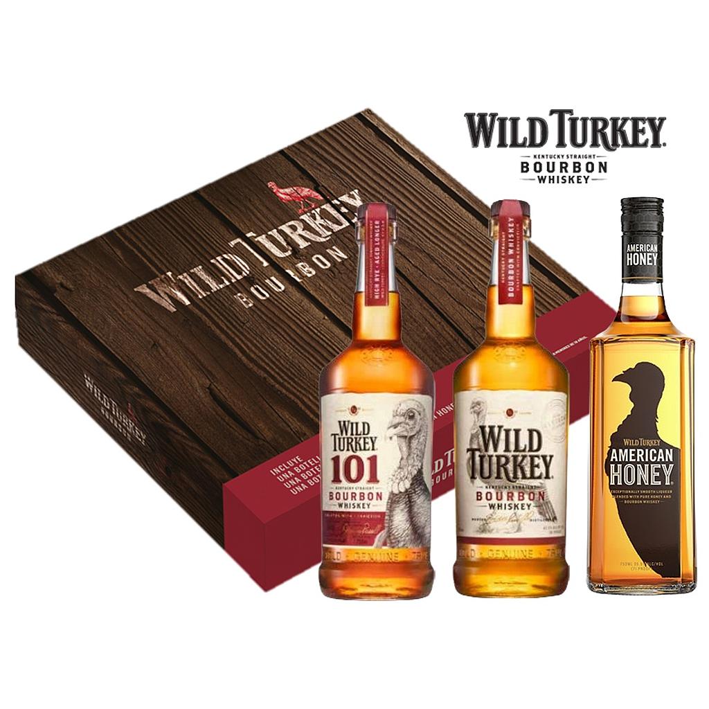 VAP Estuche Wild Turkey Family 1x3x750cc