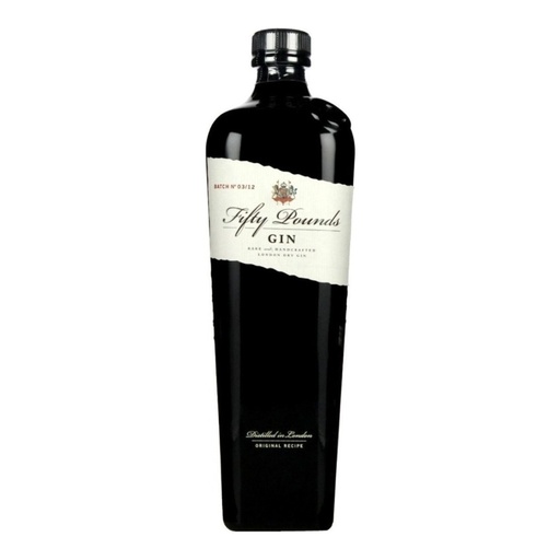 [2760] London Dry Gin Fifty Pounds 43.5º 700cc