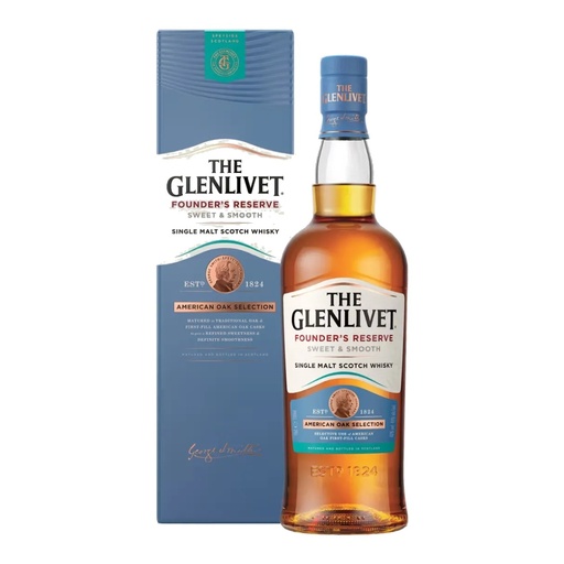[3110] Whisky The Glenlivet Founders Reserve Estuche 1x700cc