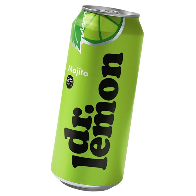 [3160] Dr Lemon Vodka Mojito 5º Lata 473cc
