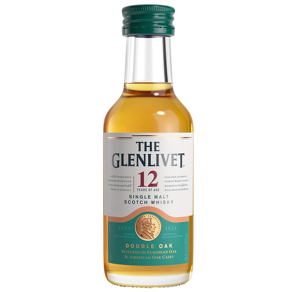 [3312] The Glenlivet 12 yo 50cc (Miniatura Vidrio)