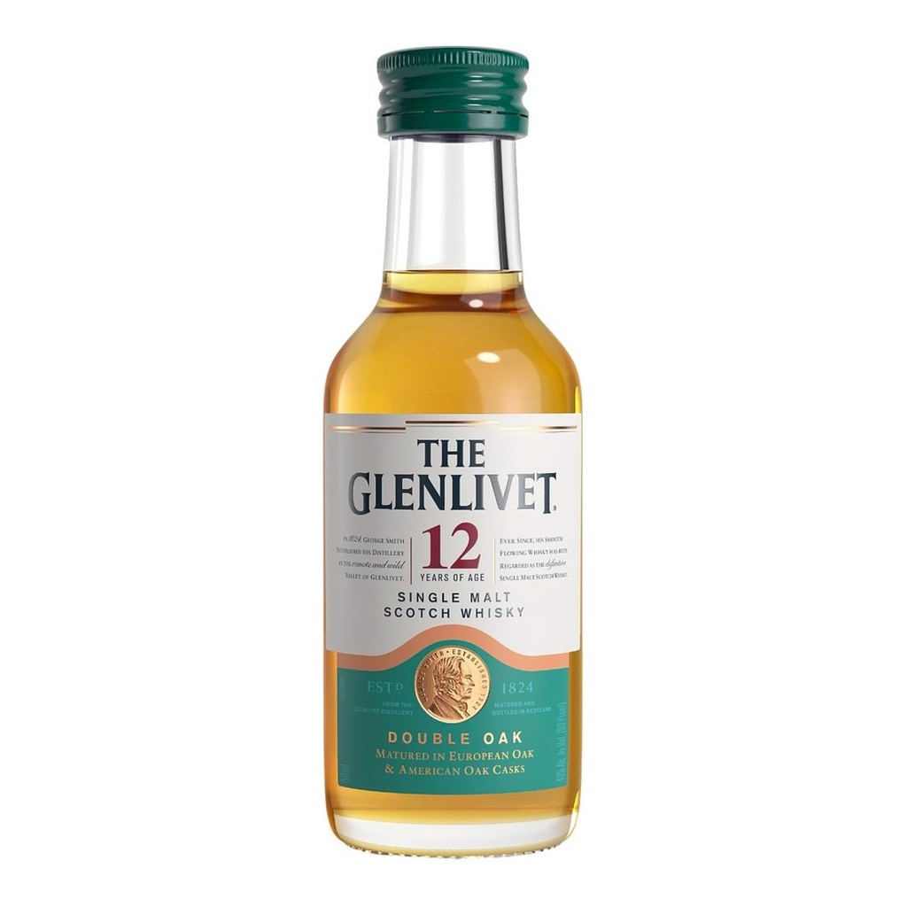 [3312] The Glenlivet 12 yo 50cc (Miniatura Vidrio)