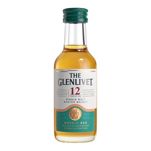 [3312] The Glenlivet 12 yo 50cc (Miniatura Vidrio)