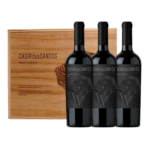 [3329] Casir dos Santos Gran Corte Estuche Madera 1x3x750cc