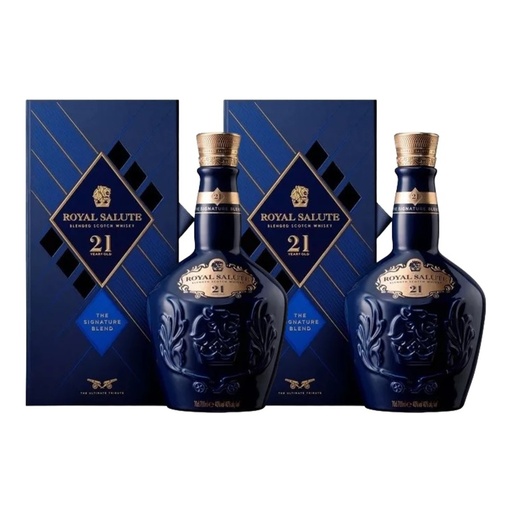 [3389] Promo x2 Royal Salute 21 yo 1x700cc