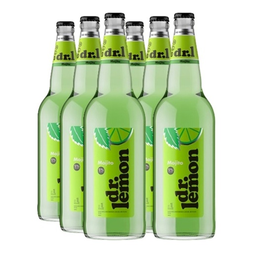 [3465] Promo x6 Dr Lemon Vodka Mojito 1000cc
