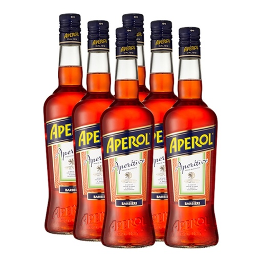 [3491] Promo x6 Aperitivo Aperol 750cc