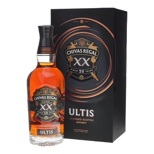[3496] Whisky Chivas Ultis 20 Años 40º 1x700cc