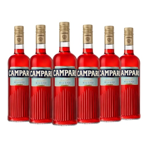 [3542] Promo x6 Aperitivo Campari 750cc