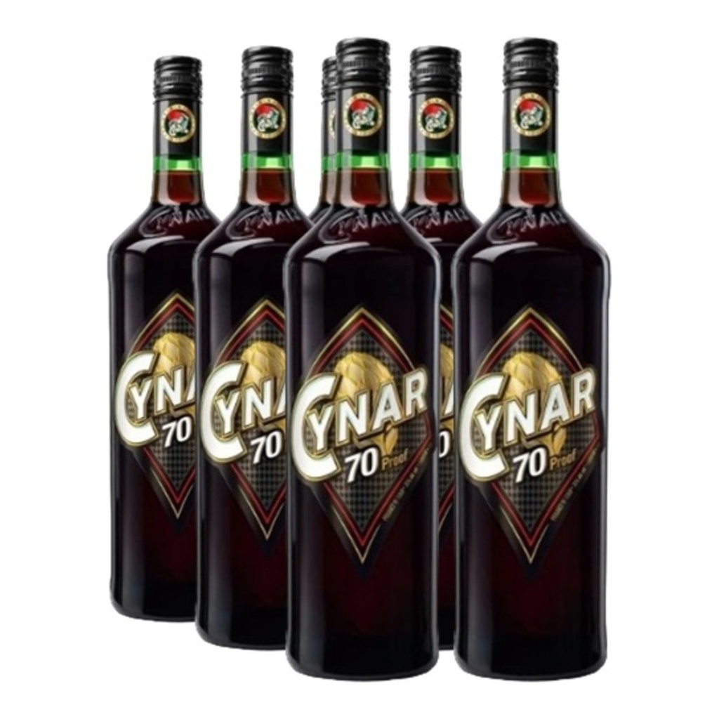 [3571] Promo x6 Cynar "70 Proof" 750cc 10%Off