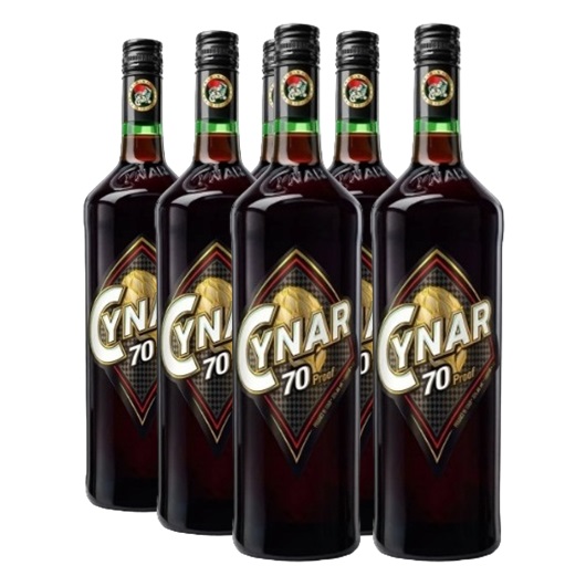 Promo x6 Cynar "70 Proof" 750cc 10%Off