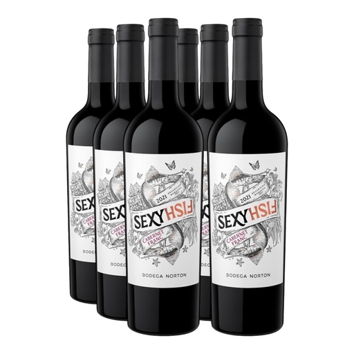[3576] Promo 5+1 Sexy Fish Cabernet Franc 750cc