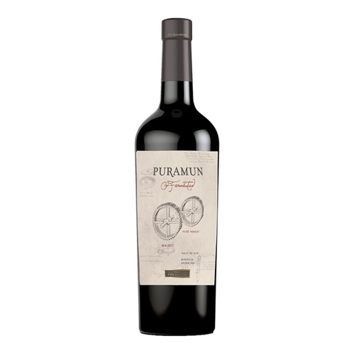 [3593] Puramun Co Fermentado Malbec 750cc
