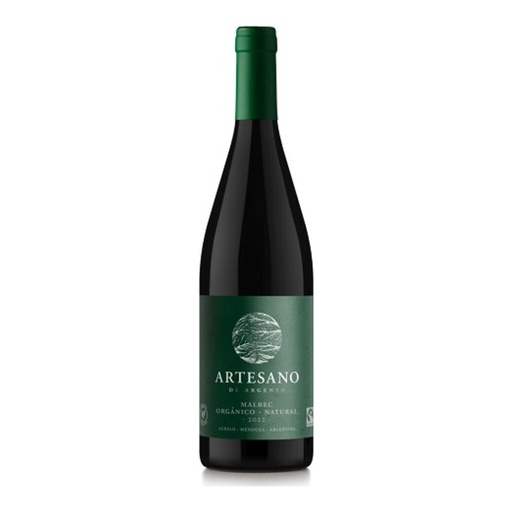 [3834] Artesano Malbec Organico 750cc (Natural)