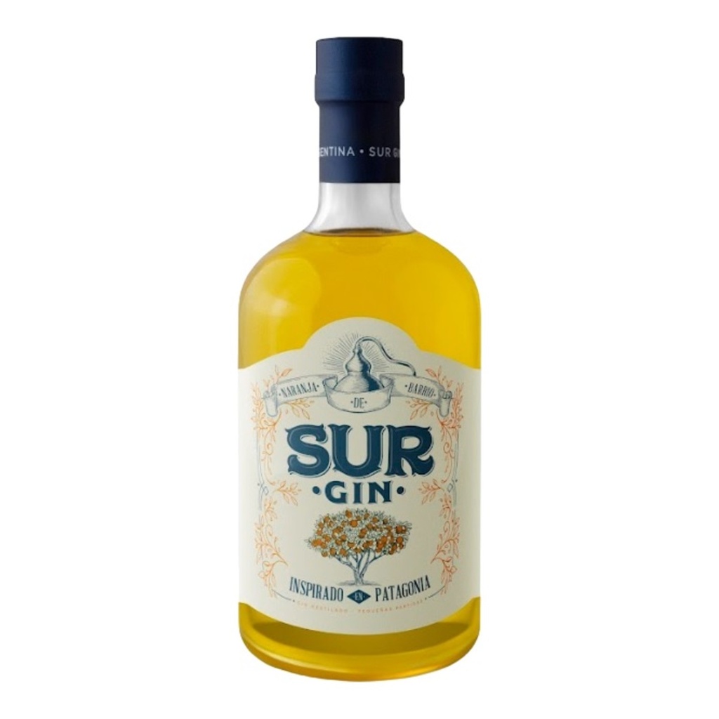 Gin Sur Naranja de Barrio 43º 750cc