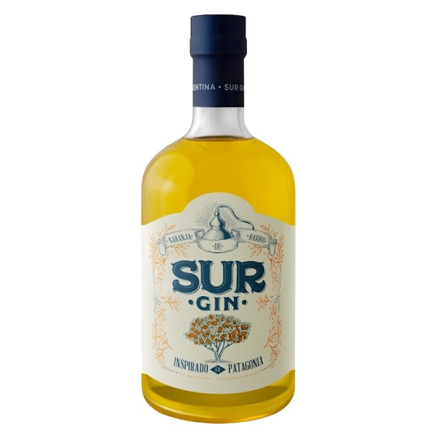 [3866] Gin Sur Naranja de Barrio 43º 750cc