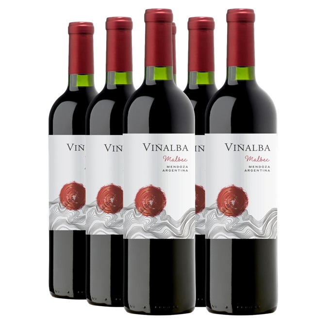 [3925] Promo 5+1 Viñalba Malbec 750cc