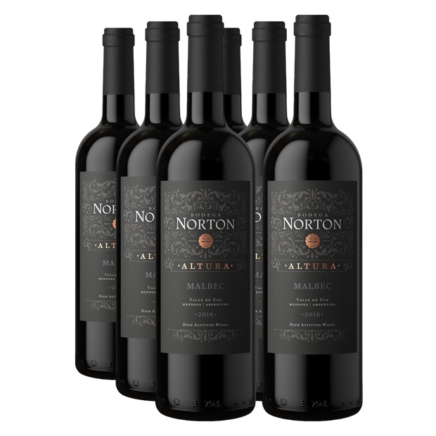 [3952] Promo 5+1 Norton Altura Malbec 750cc