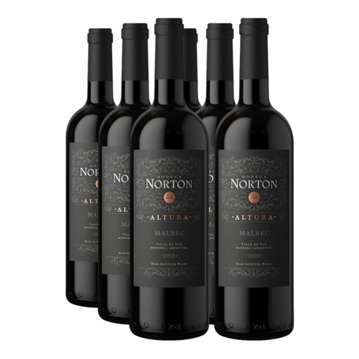 [3952] Promo 5+1 Norton Altura Malbec 750cc