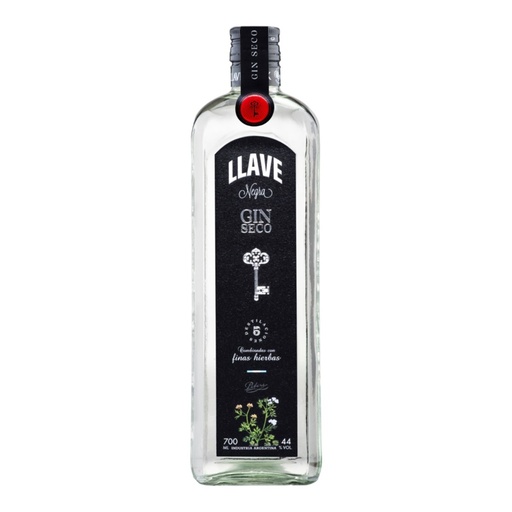 [4035] Llave Black Dry Gin 44° 700cc